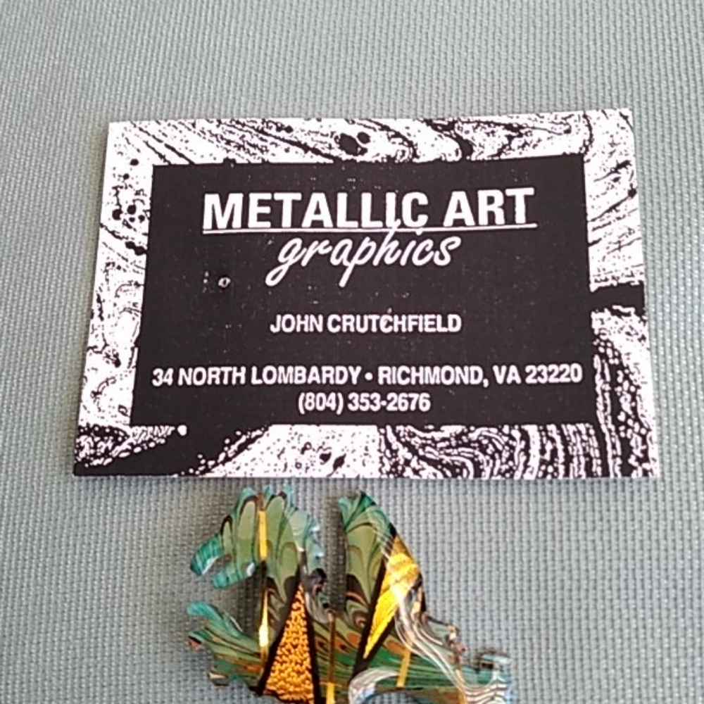 DRAGON PIN AND EARRINGS - Picture 3 of 8